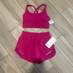Lululemon Hotty Hot Short & Energy Bra